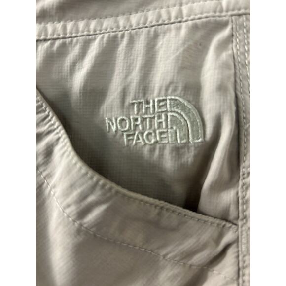 The North Face Womens Hiking Performance Trail Shorts Sz 4 Khaki Brown Gorpcore - Picture 4 of 16